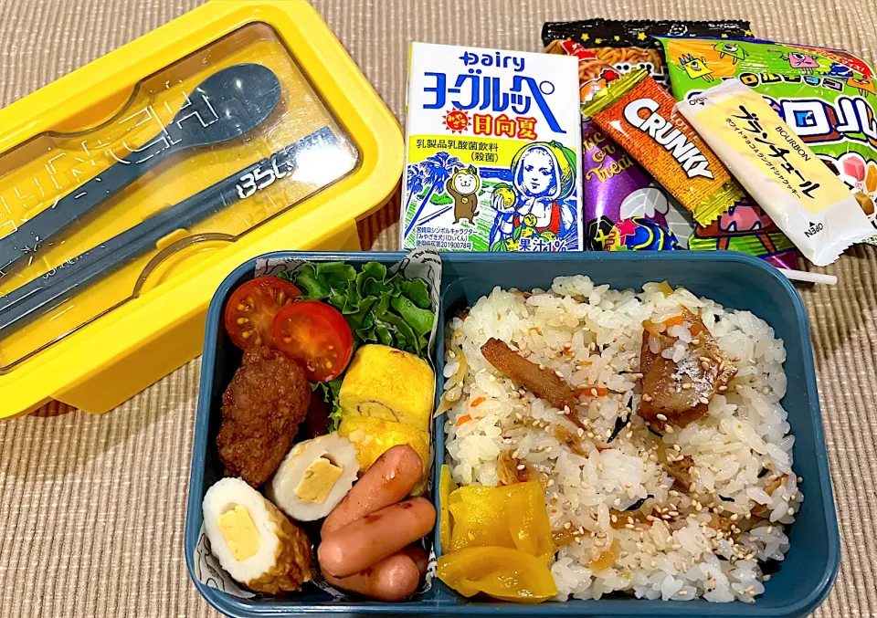 今日のヤツのお弁当（R5.11.27）|え〜かさん