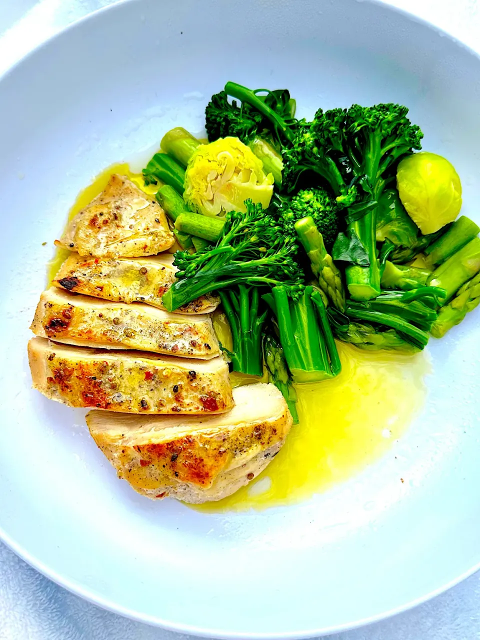 Grilled chicken and broccoli|BVOSさん