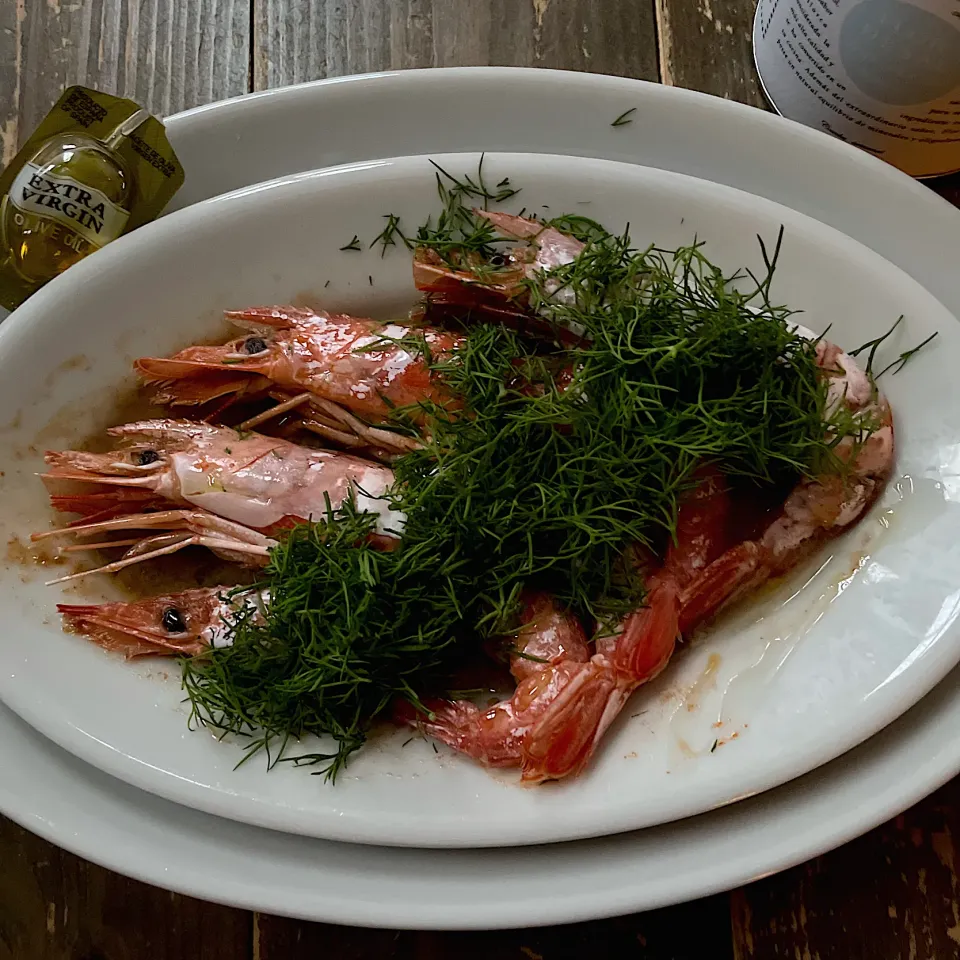 Snapdishの料理写真:海老のディル蒸し🦐|七海さん