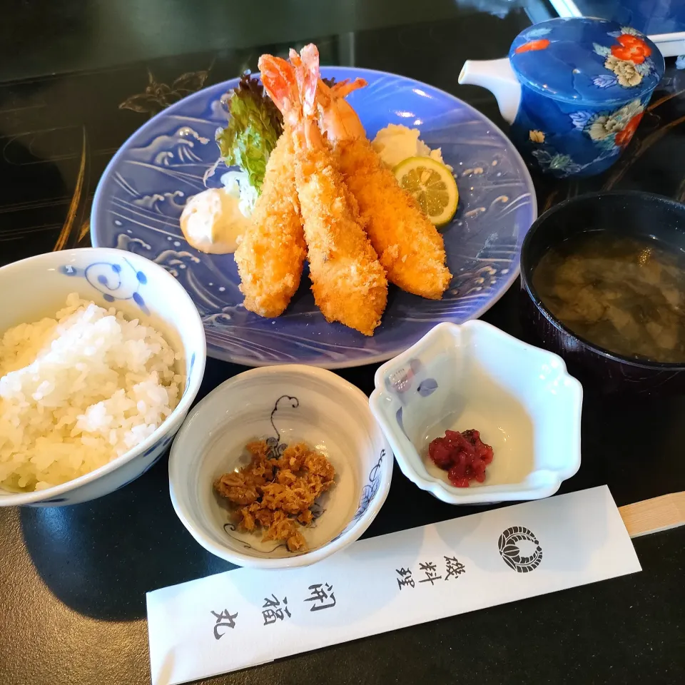 🦐海老フライ定食|ファンメイ🌺さん