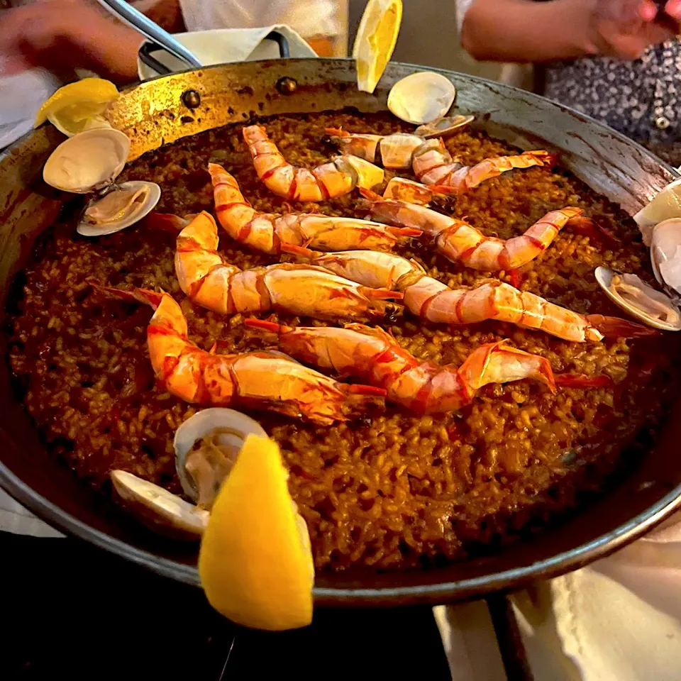 Spanish seafood fried rice|skyblueさん