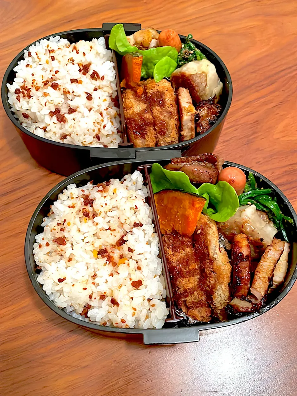 双子高校生弁当🍱|み〜さんさん