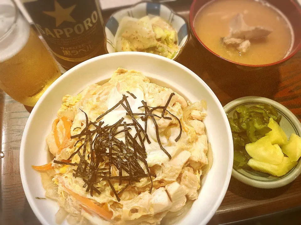 親子丼 ¥750|Blue Moon Caféさん