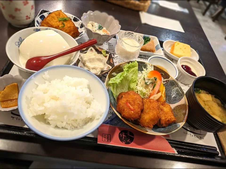 早瀬豆腐さん lunchメニュー🤤|★咲★さん