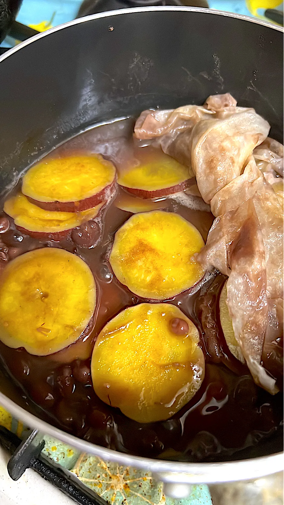 さつまいもとあずき缶のいとこ煮|花ママちゃんさん