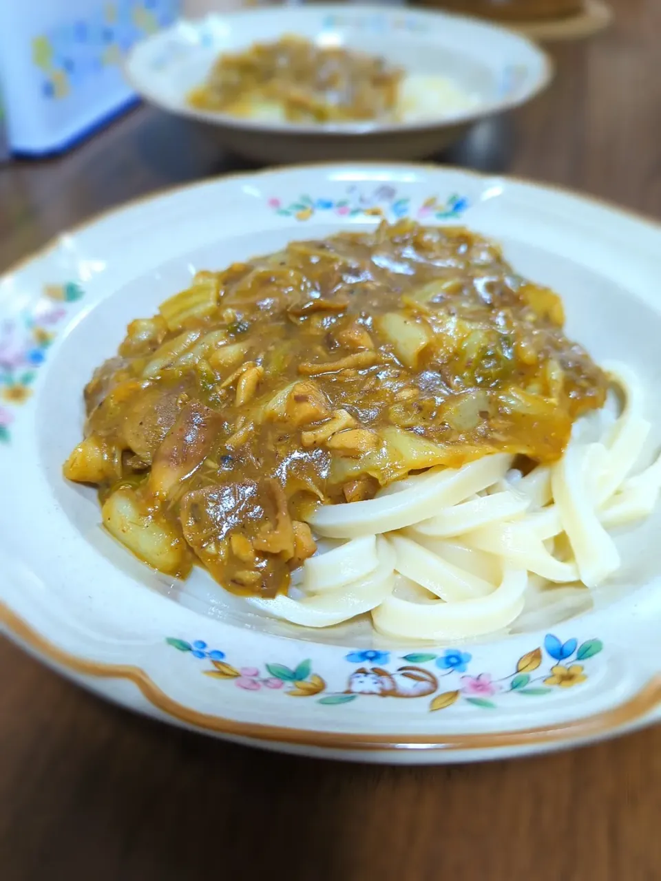 白菜カレーうどん|テケテケさん