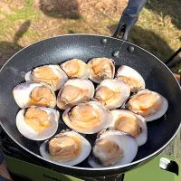 Snapdishの料理写真:はまぐりの塩麹酒蒸し|a☆さん