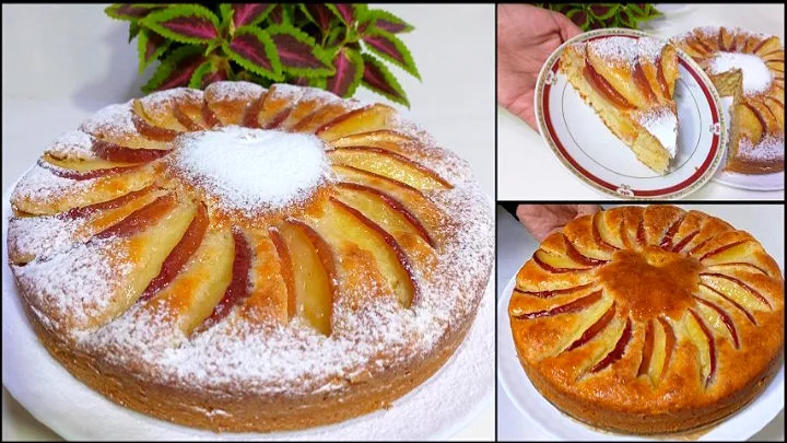 the easiest apple cake just 1egg and 1apple for this delicious recipes|وصفة واستفادة mother's recipesさん