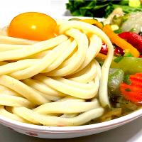 彩野菜と茄子の旨煮うどん