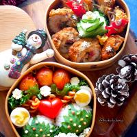 鯵の大葉梅肉フライDe クリスマス弁当