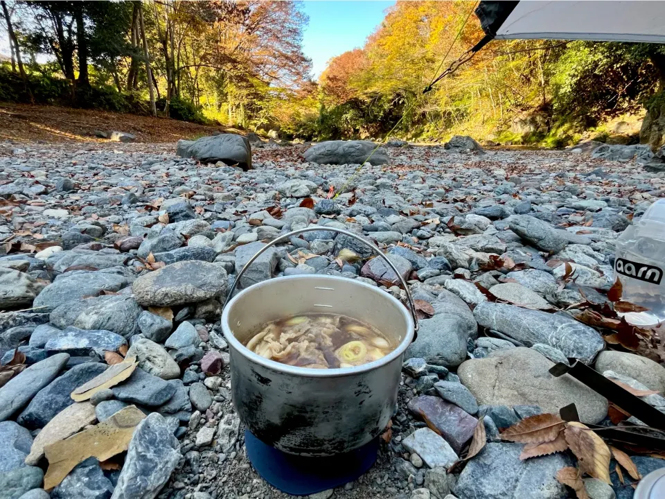 和牛長葱舞茸のミニマムすき焼き|deekay71さん