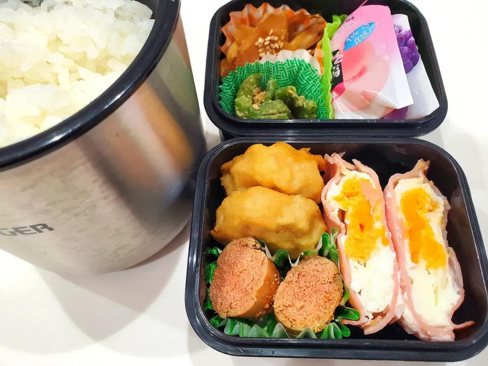 Snapdishの料理写真:中学生男子弁当🍱|さーりさん