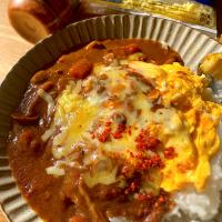 オムライスカレーチーズ
