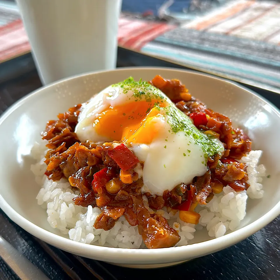 ドライカレー、たぶん。|くまちゃんさん