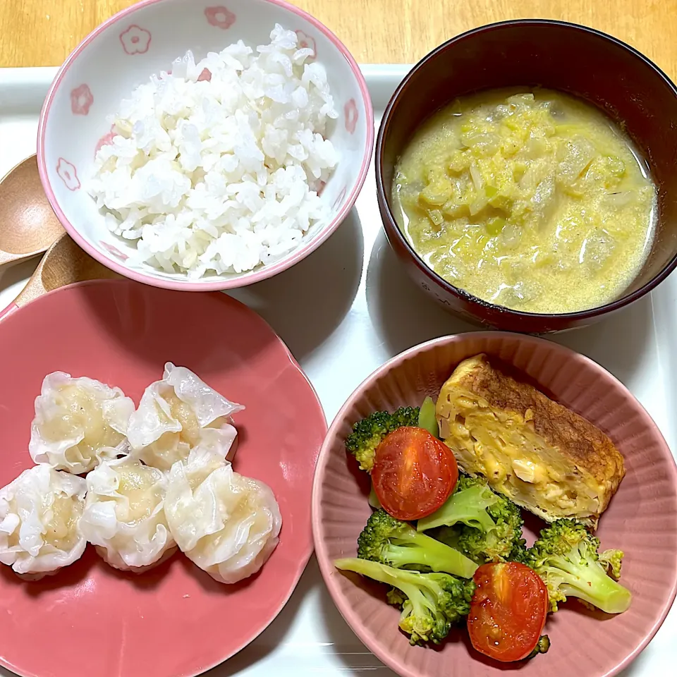 3歳児昼ご飯　#えびシュウマイ|Kahoさん