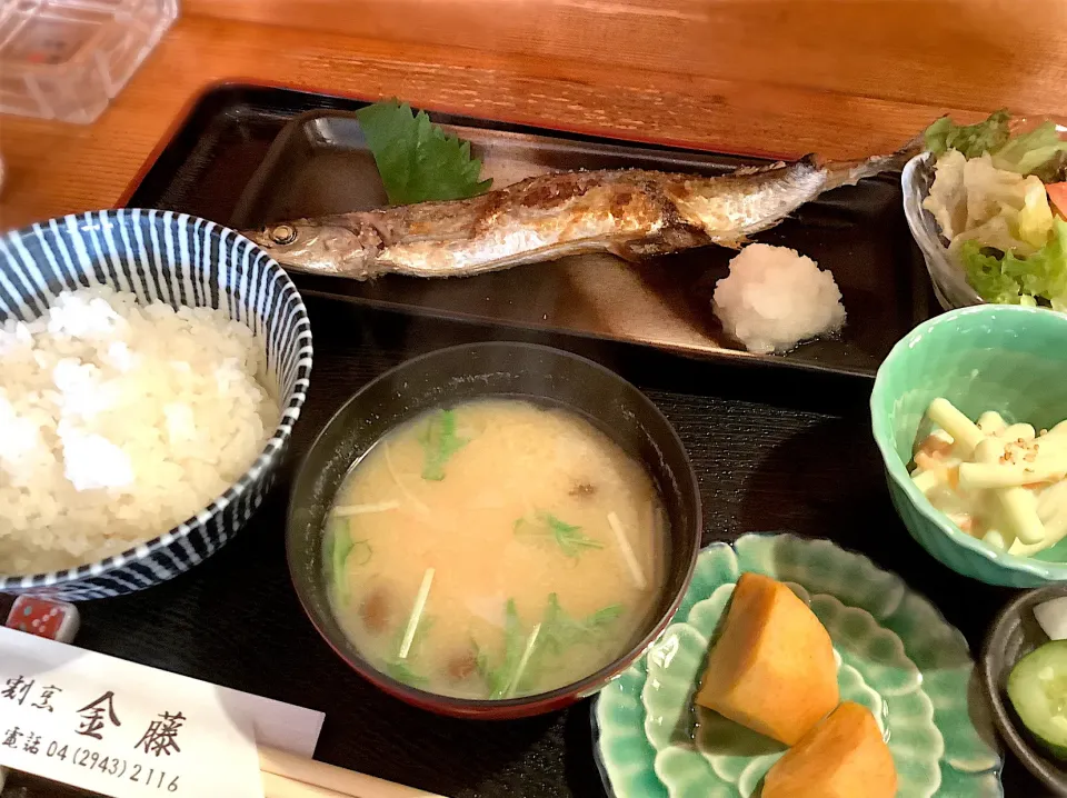 今日は久しぶりに『秋刀魚定食』🐟😋|アライさんさん