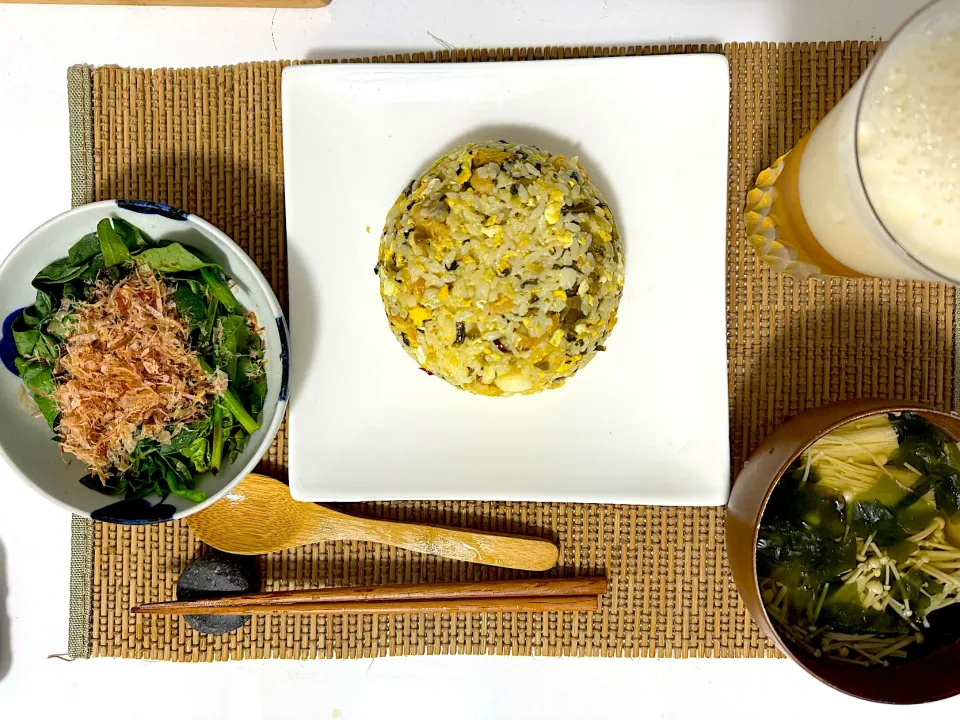 高菜チャーハン|料理人さん