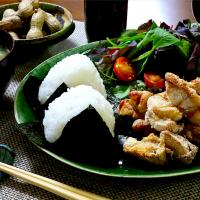 おにぎり定食