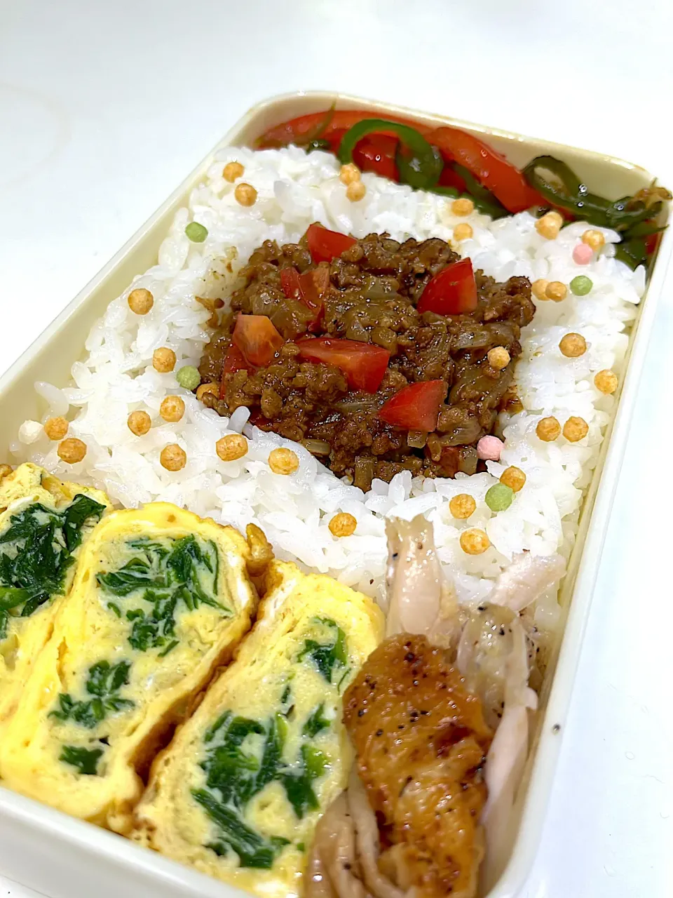 キーマカレー弁当🍱|mirrorさん