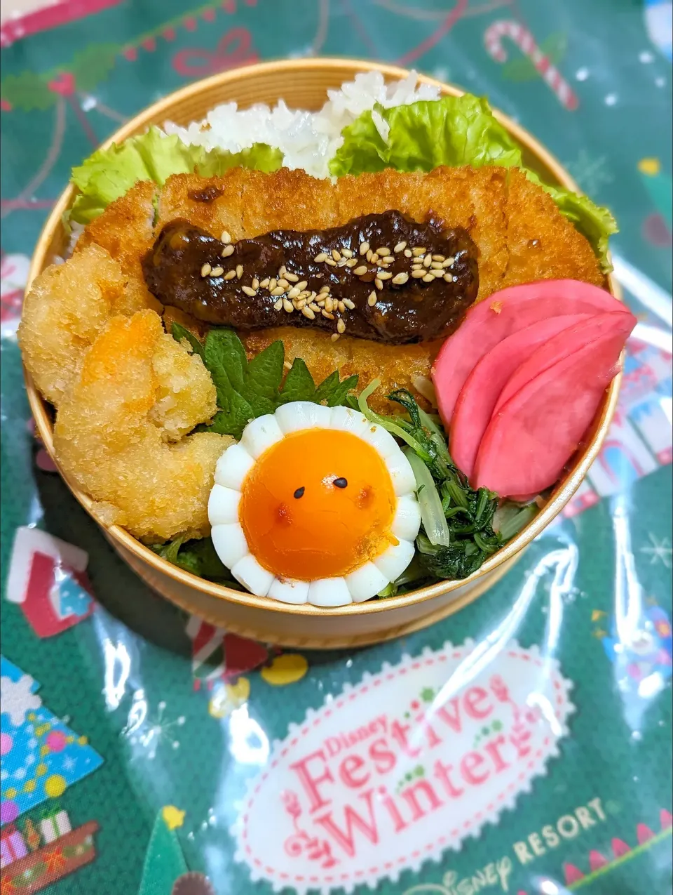 本日のお弁当〜とんかつ弁当|f.1125beさん