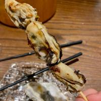 焼き牡蠣串🦪