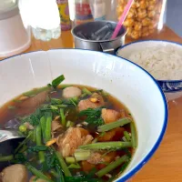 Braised Beef Soup with rice|ninjanajaさん