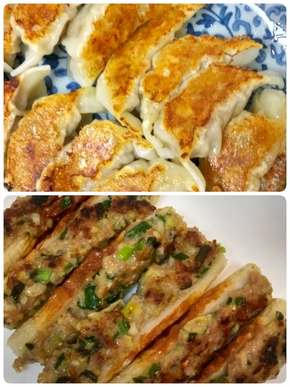 ゛23．11/30
今夜は餃子と残った餡でちくわ餃子😋|たえさん