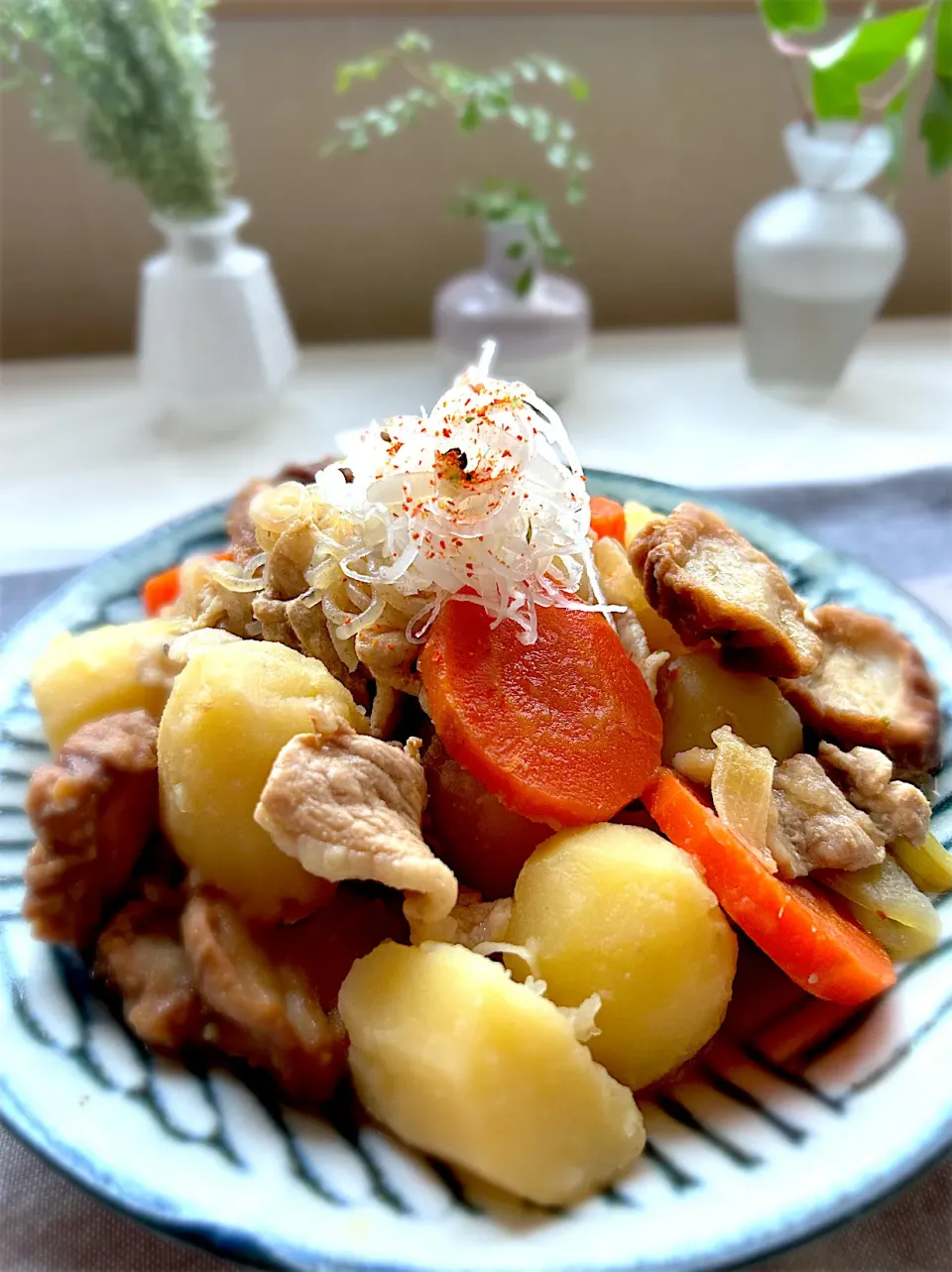 煎酒で 肉じゃが|はるち- ̗̀ ☺︎  ̖́-さん