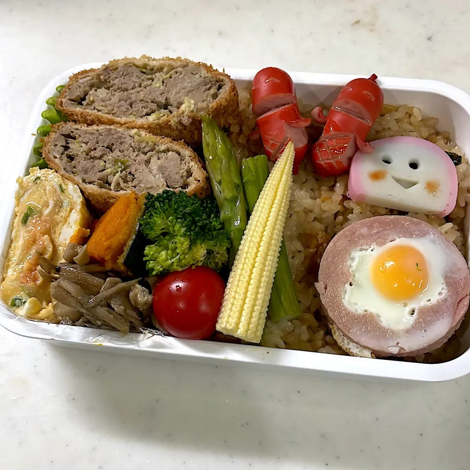 Snapdishの料理写真:2023年12月1日　オレ弁当♪|クッキングおやぢさん