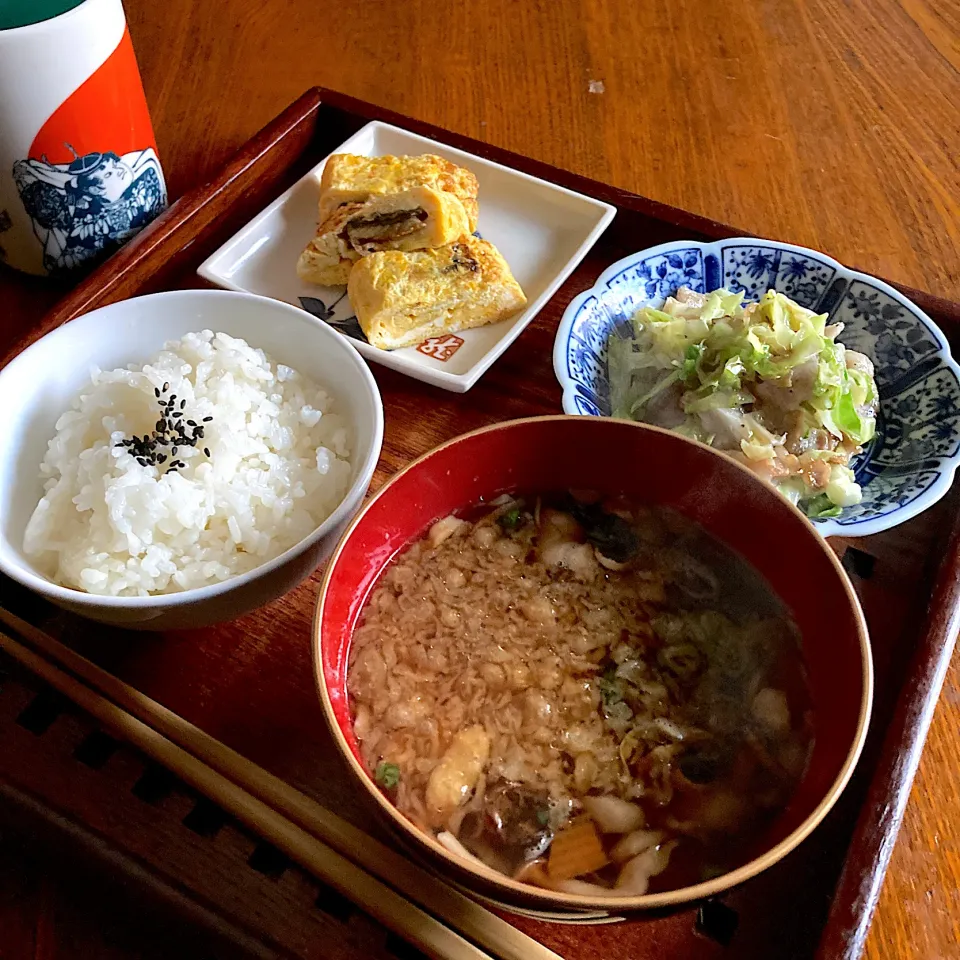 余った食材活用朝ごはん|Kさん