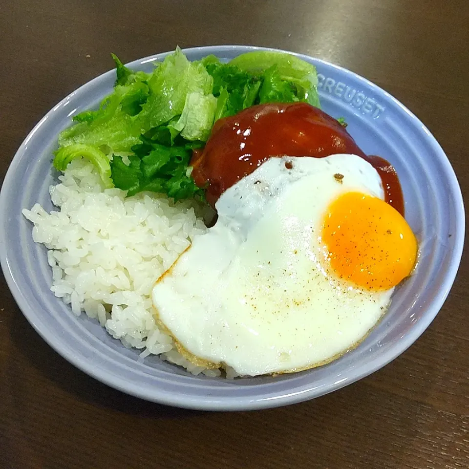 ロコモコ丼弁当🍱|Rieさん