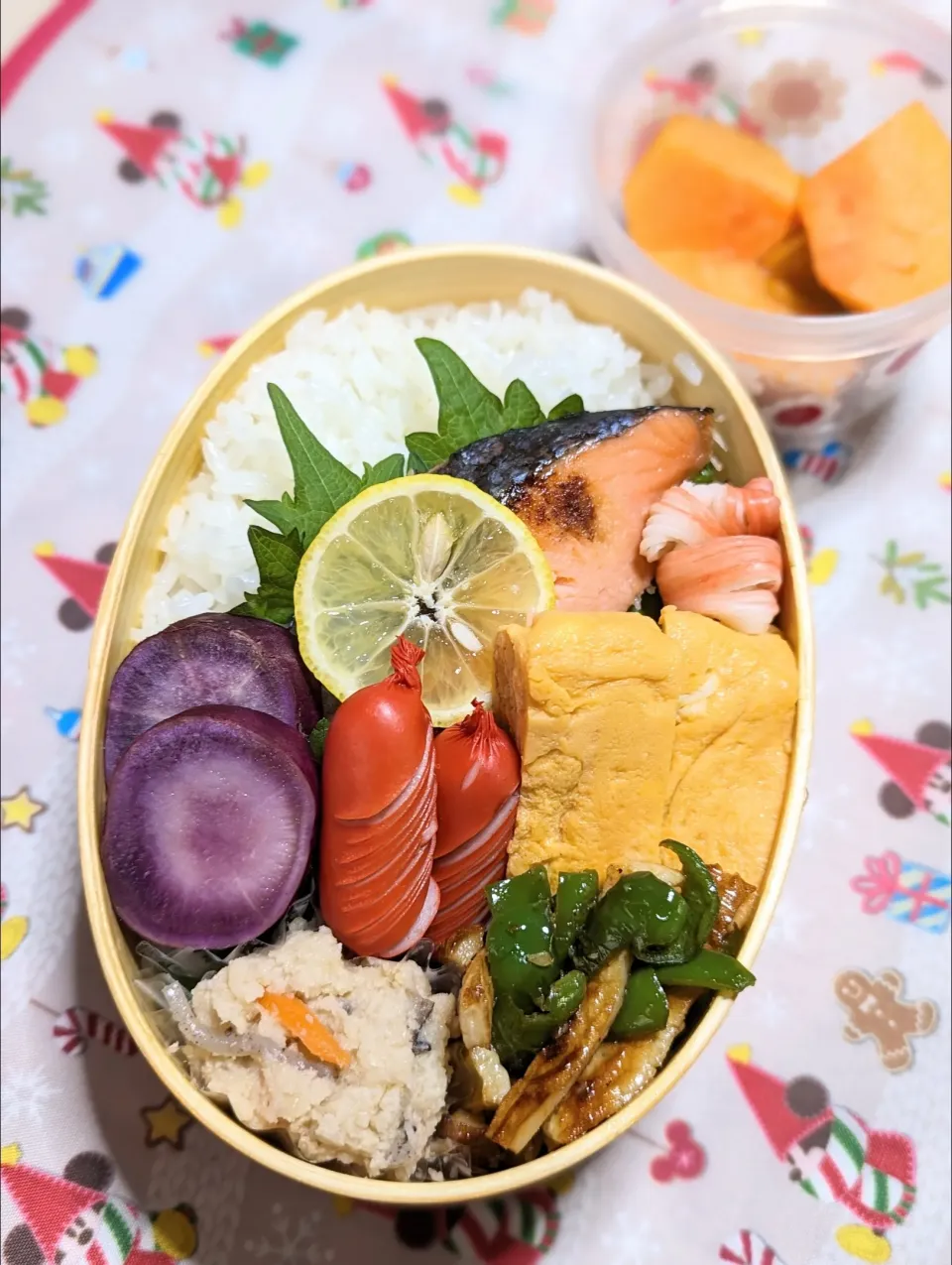 本日のお弁当〜鮭の西京焼き弁当〜|f.1125beさん