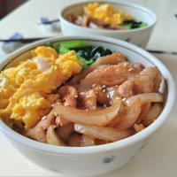 生姜焼き三色丼