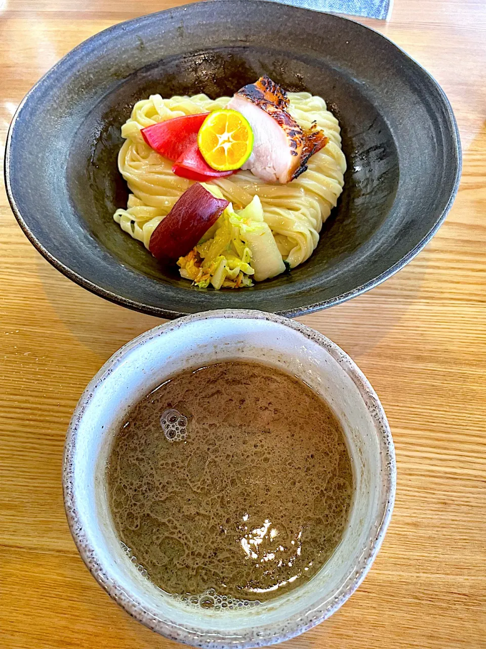 秋刀魚のつけ蕎麦　麺キイロ|なお🅿️さん