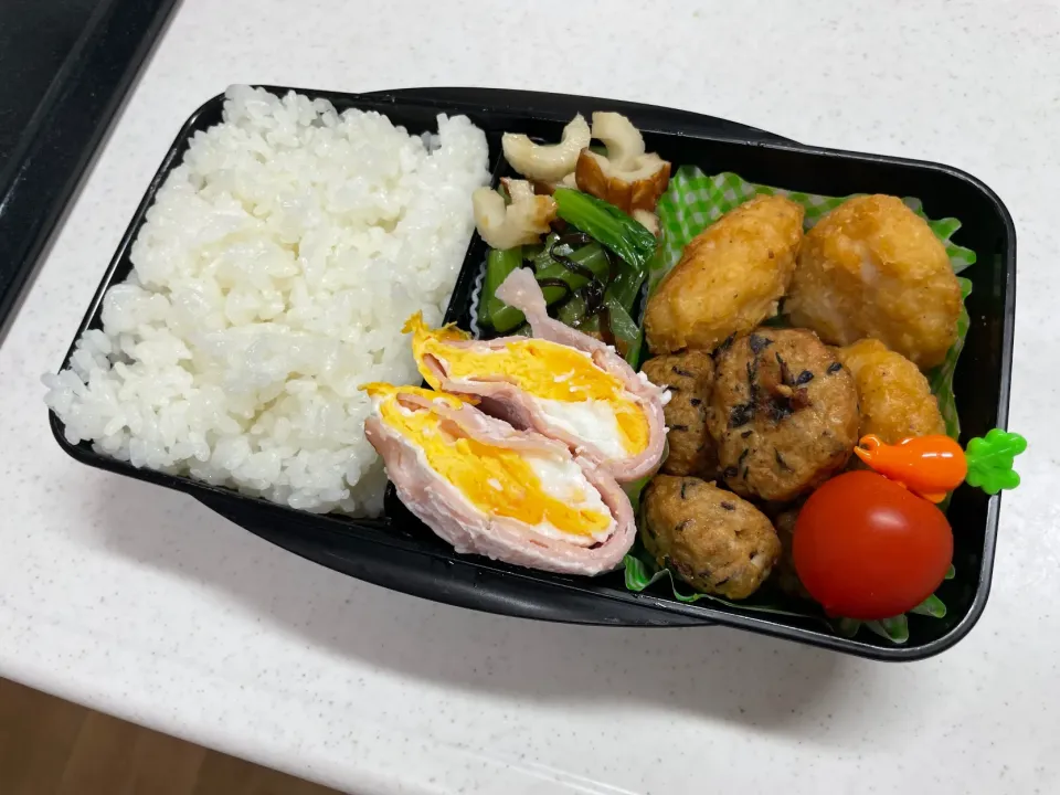 11/30 旦那弁当⁂からあげ&つくね弁当|ゆさん