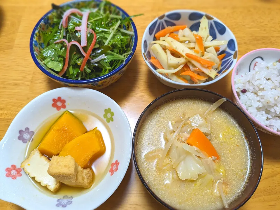 今日の夜ご飯|きなこもちさん