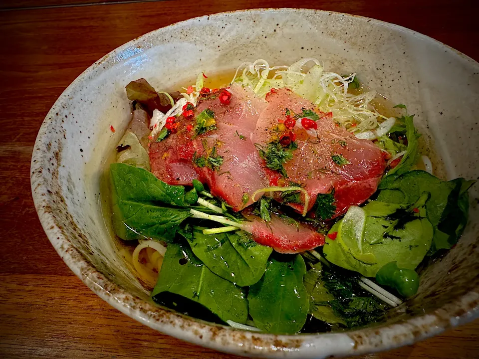 鰤のカルパッチョそうめん|半田手延べそうめんの店 阿波や壱兆さん