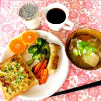 今日の朝ごはん