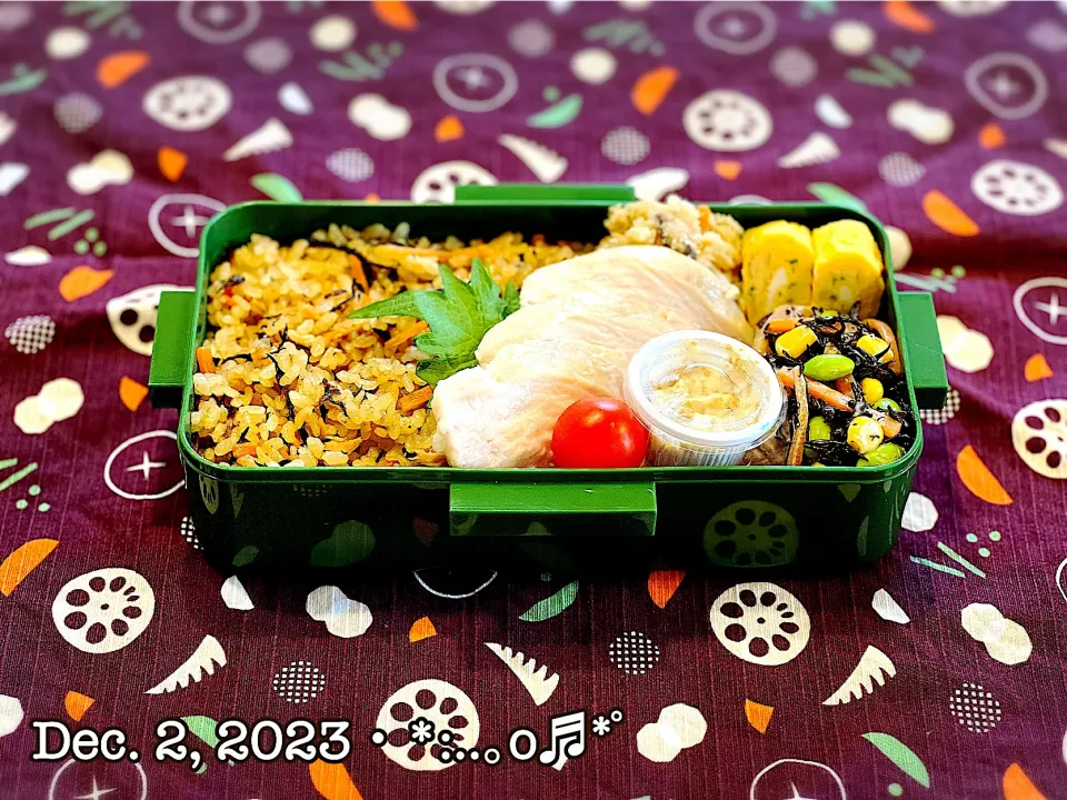 Snapdishの料理写真:2023/12/02お弁当〜♡|いく❤️さん