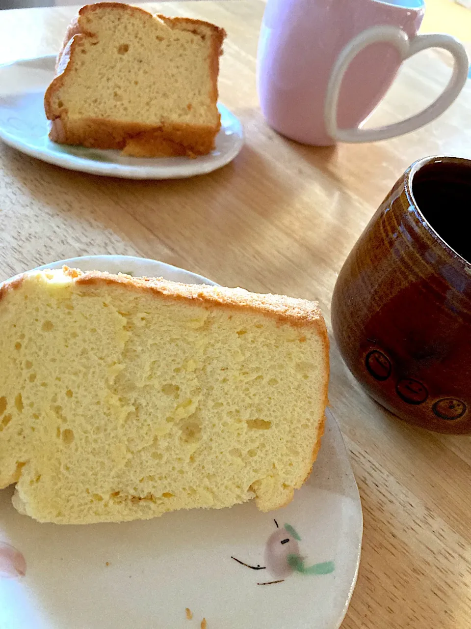 能古島レモン🍋のシフォンケーキ♡|さくたえさん