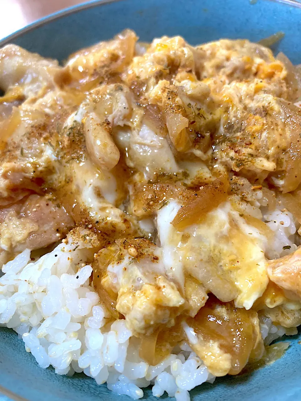 親子丼(*´ｰ｀)ゞ遅めのランチ|さくたえさん