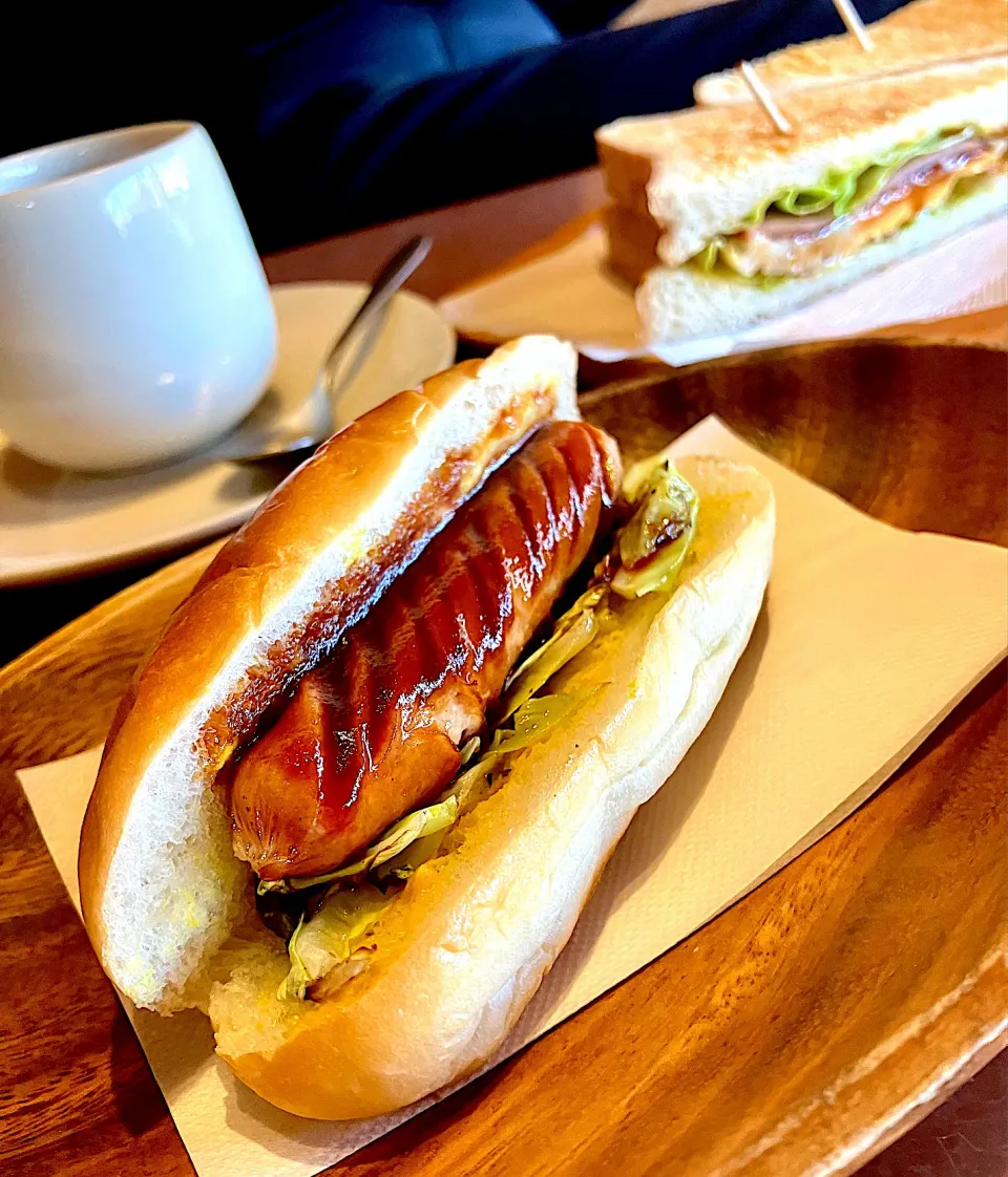 カフェのホットドッグ|minipicnicさん