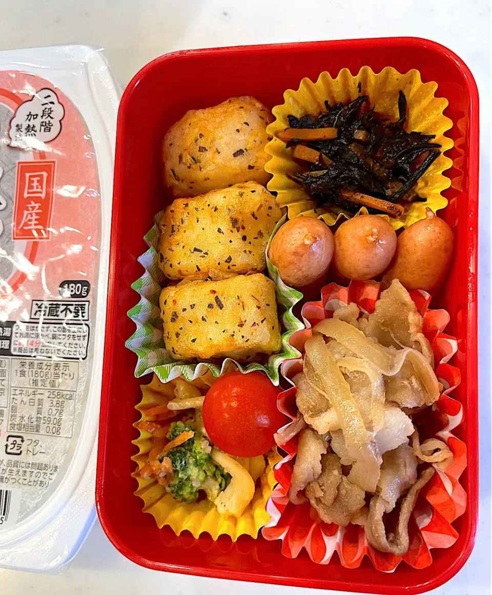 Snapdishの料理写真:2023.12.3 (日) パパのお弁当🍱|あっきーよさん