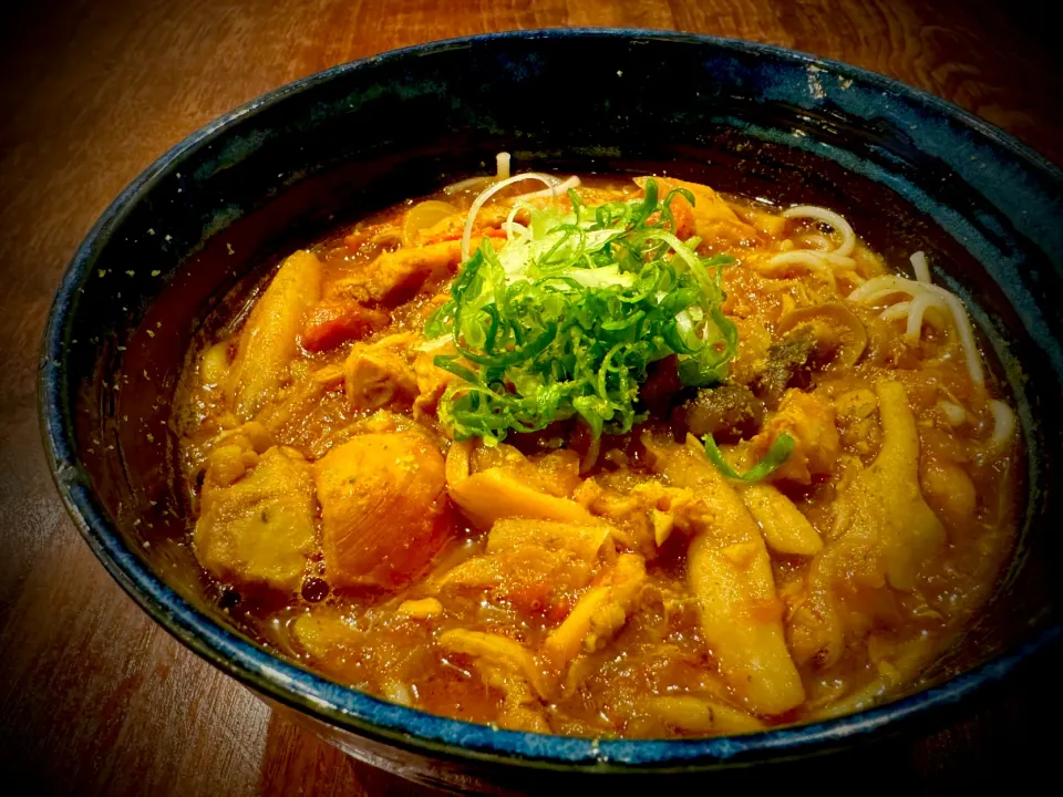 チキンきのこスパイス出汁カレー温めん|半田手延べそうめんの店 阿波や壱兆さん