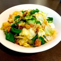 大豆のお肉で回鍋肉