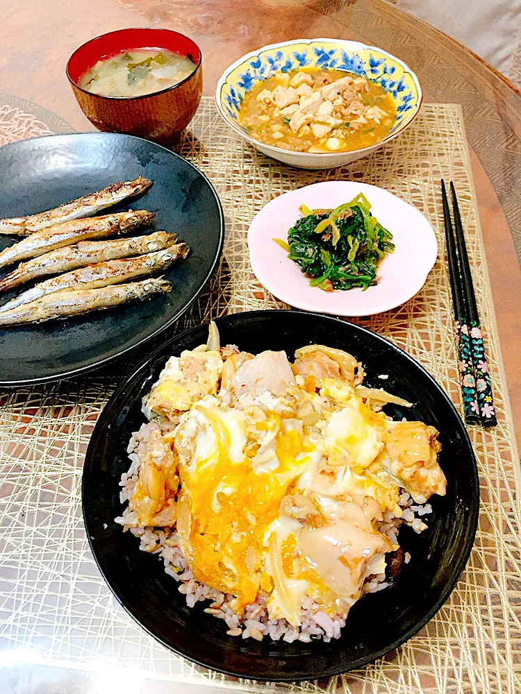 親子丼　晩御飯|ショコラさん