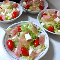 生ハムクリームチーズサラダ