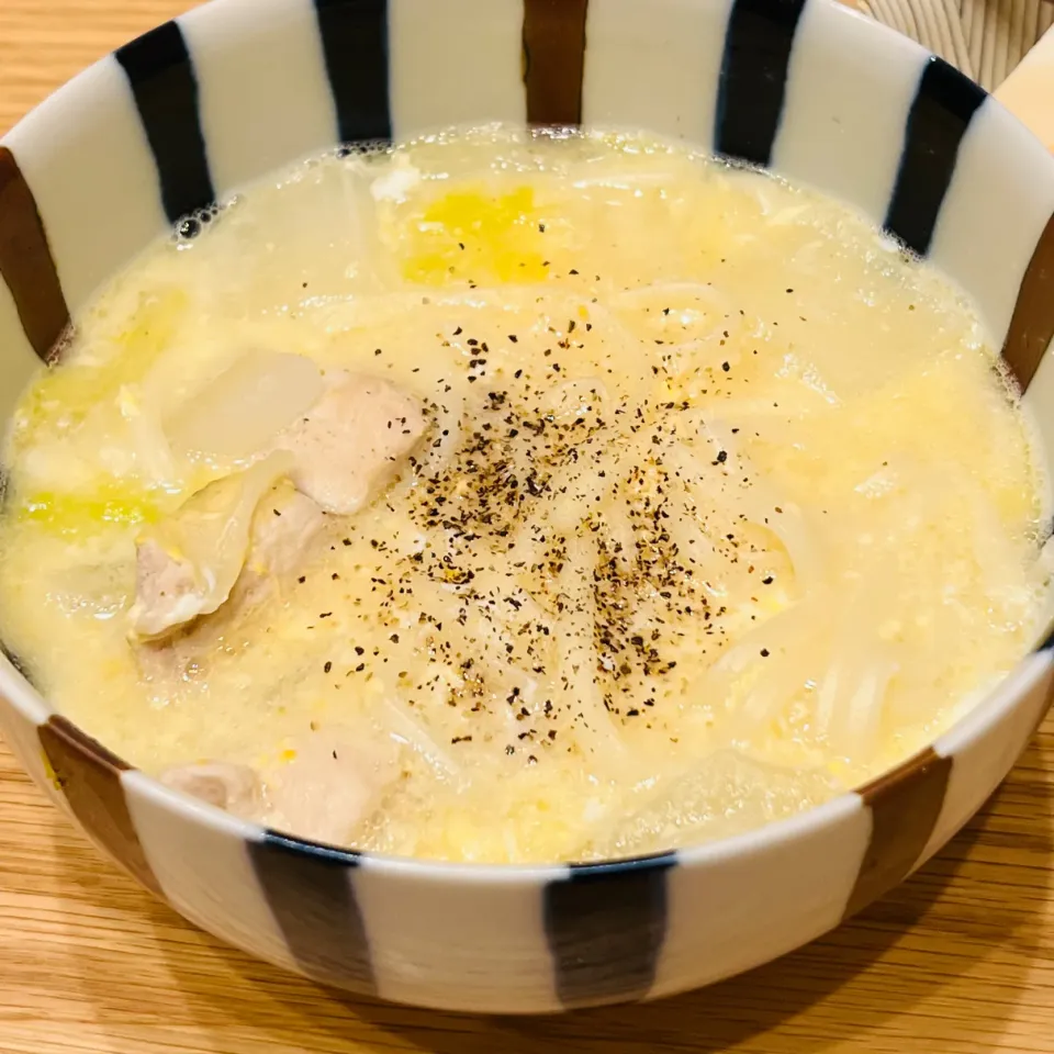 鶏卵うどん|yuuukaさん