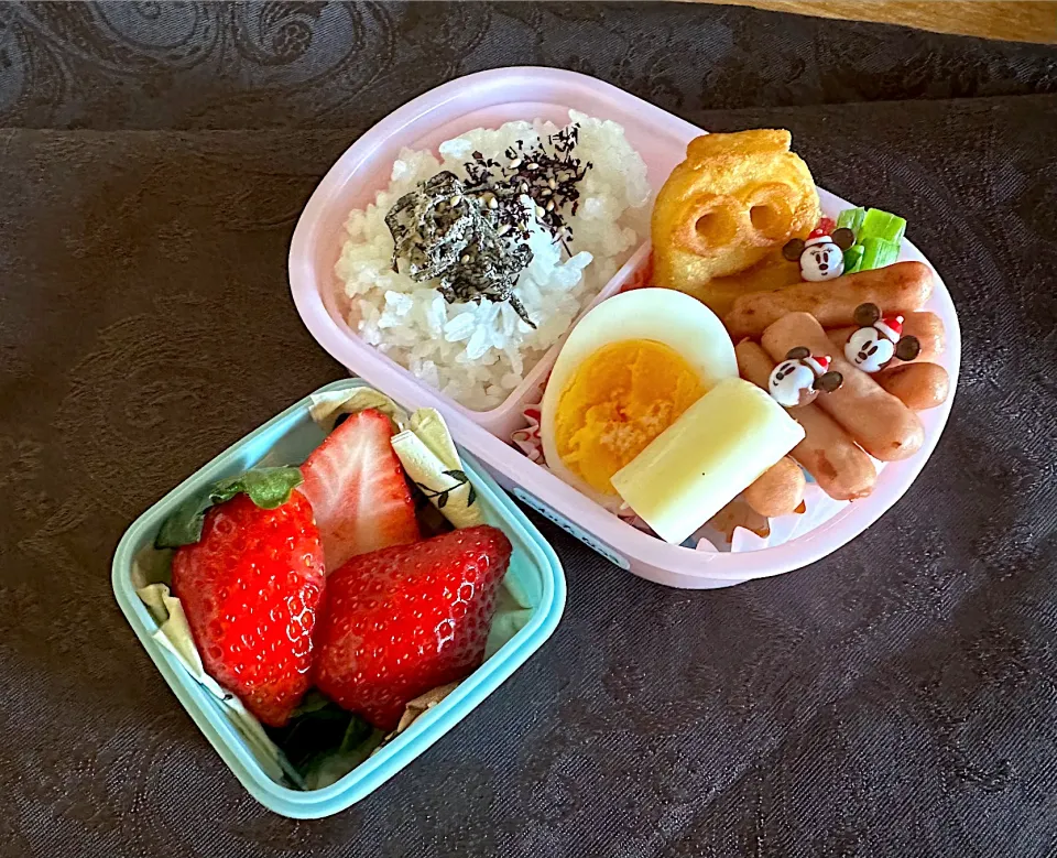 Snapdishの料理写真:ムスメ弁当|csigapogiさん