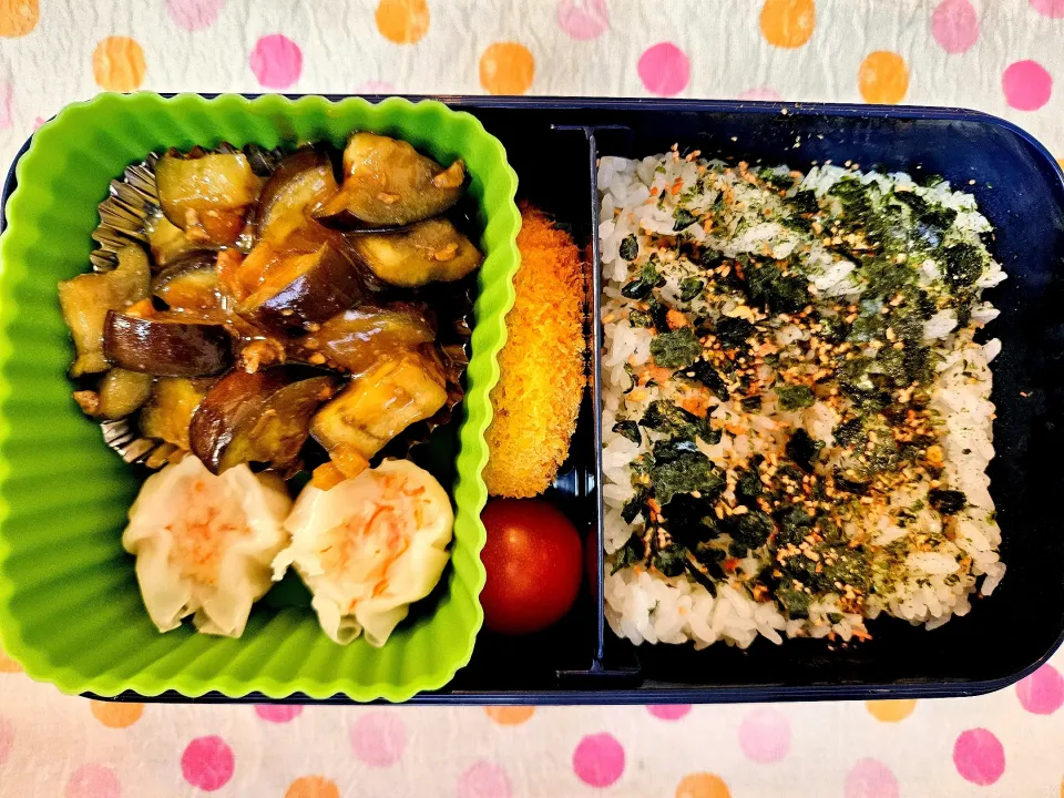 なすの味噌炒め❤️旦那さんお弁当❤️|かおるcitronさん